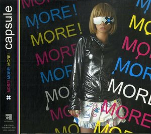 D00126683/CD/CAPSULE(カプセル・中田ヤスタカ)「More! More! More! (2008年・YCCC-10012/B・ハウス・HOUSE)」