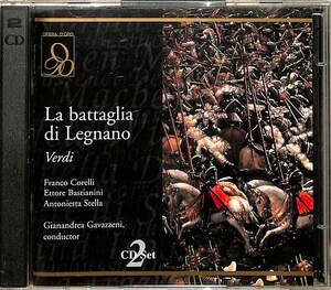 D00144015/CD/フランコ・コレッリ(T) / ジャナンドレア・ガヴァッツェーニ(指揮)「ヴェルディ / レニャーノの戦い La Battaglia Di Legna