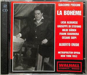 D00144644/CD2枚組/アルベルト・エレーデ「Puccini / La Boheme」