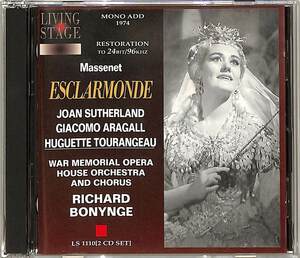 D00144852/CD2枚組/リチャード・ボニング「Massenet / Esclarmonde」