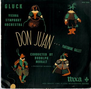 A00394047/LP/ルドルフ・モラルト「Gluck / Pantomime Ballet - Don Juan」