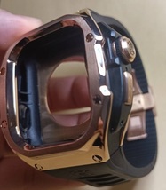 メタルRG黒 49mm apple watch ultra アップルウォッチウルトラ メタル ケース ステンレス カスタム golden concept ゴールデンコンセプト_画像10