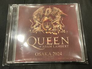 Queen+Adam Lambert Rhapsody tour 2024 Osaka DVD