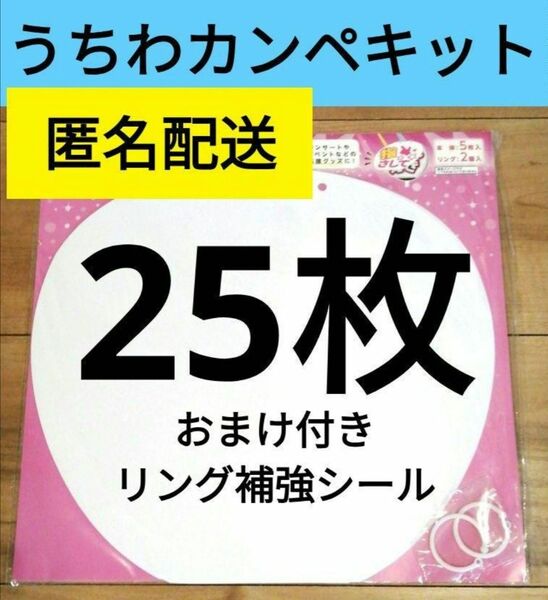 ファンサ　ジャンボうちわカンペ　25枚　セリア　うちわカンペキット　カンペうちわキット　カンペ　Seria