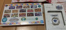 アイドルマスター　キャラクターグッズセット　ステッカー　スマホリング　アクスタ　色紙　オマケのポスター　_画像2