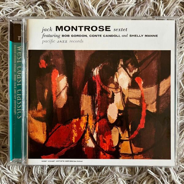 jack montrose sextet ジャック・モントローズ　ボブ・ゴードン　輸入盤CD 貴重盤