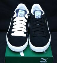 SALE！【新品】US9 27cm PUMA プーマ SUEDE FAT LACE スエード ファットレース PUMA BLACK/WARM WHITE 国内正規品_画像4