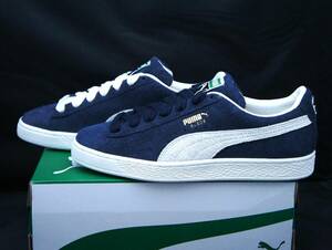 SALE![ new goods ]US9.5 27.5cm PUMA Puma SUEDE FAT LACE suede fato race NEW NAVY/FROSTED IVORY domestic regular goods 2