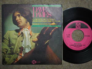 Dave Davies-Death Of A Clown★スペイン Orig.7” The Kinks