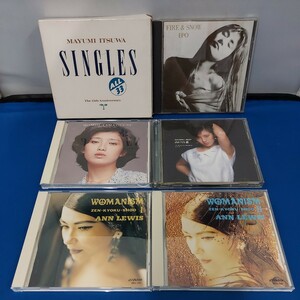 ★昭和歌謡 CD アルバム6点セット/まとめて★アン・ルイス WOMANISM/山口百恵 BEST/五輪真弓 15th singles/EPO FIRE&SNOW★名曲/名盤★