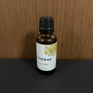 Thorne Reseach (ソーンリサーチ) ビタミンD／K2 30ml