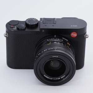 Leica Leica цифровая камера Leica Q(Typ 116)19000 2420 десять тысяч пикселей черный 35mm полный размер CMOS сенсор #8890