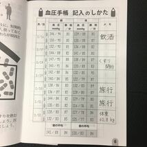 お値下げ！大きめサイズの血圧手帳　数値式　2冊　714日分　ラスト3点_画像2