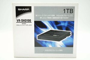 １円～【未使用品】SHARP AQUOS ブルーレイ専用　VR-SHD100