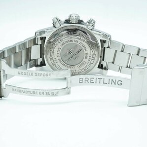 1円～ 【良品】BREITLING ブライトリング AVENGER Ⅱ アベンジャー Ⅱ 黒文字地盤 A1338111/BC33(A13381) 日本正規品（銀座天賞堂）の画像6