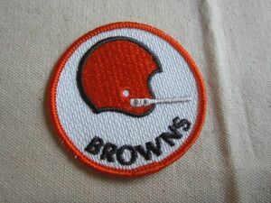 BROWNS クリーブランド・ブラウンズ ラグビー NFL フットボール チーム アメフト ワッペン/パッチ USA 古着 アメリカ 480