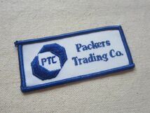 ビンテージ Packers Trading Co. PTC マーケットリサーチ ワッペン/パッチ 企業 USA 古着 アメカジ カスタム キャップ ワークシャツ 481_画像1