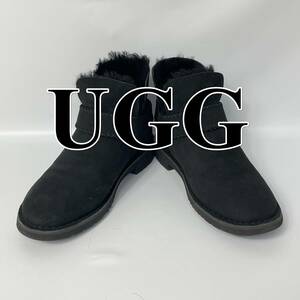 【美品】UGG アグ ブーツ スエード 黒