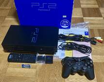 早い者勝ち!! PS2 SCPH-18000 動作品・付属品完品（内臓電池切れ）_画像1