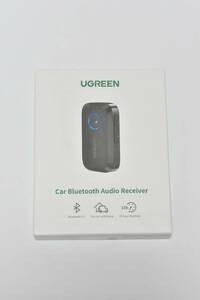UGREEN 5.3 Bluetooth レシーバー 3.5mm 受信機 SBC/AAC 車載/AUX/iPhone/Android カーオーディオ/コンポ/スマホ/タブレットに対応 /644