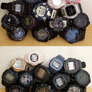 美品多数 動品 まとめ CASIO G-SHOCK Baby-G 50個 メンズ・レディース カシオ 全て稼働品 まとめ売り♪の画像4