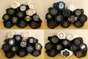 美品多数 動品 まとめ CASIO G-SHOCK Baby-G 50個 メンズ・レディース カシオ 全て稼働品 まとめ売り♪