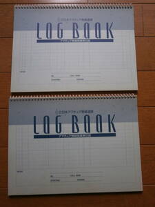 JARL★LOG BOOK★2冊セット★未使用