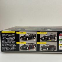 未組立 FUJIMI 峠 1/24 HONDA CYBER CR-X Si フジミ模型 ホンダ サイバー CRX JDM イージーアライメント プラモデル ミニカー モデルカー_画像4