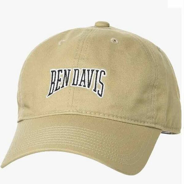 デッドストック新品/未使用BEN DAVIS ベンデイビス BEIGE ベースボールキャップ　帽子　男女兼用
