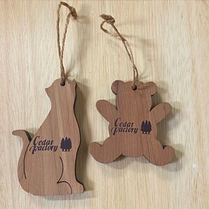 Cedar Factory シダーファクトリー ウッドの防虫剤 2個セット