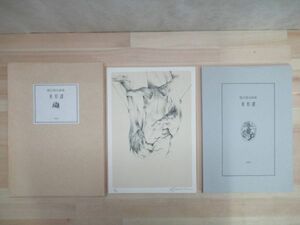 Art hand Auction J19▼【美品 送料込み 建石修志 オリジナルリトグラフ付】変形譚 建石修志画集 限定300部(のうち160番) 昭和52年 沖積舎刊 220328, 絵画, 画集, 作品集, 画集