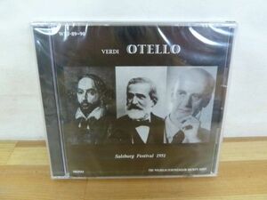 Q50▽2CD 未開封 非売品/日本フルトヴェングラー協会/WFJ89 90/年/オテロ/OTELLO/1951年8月7日/ヴェルディ作曲/ザルツブルグ音楽祭 231226