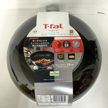 28 T-fal ティファール インジニオ・ネオ ヴィンテージボルドー・インテンス ウォックパン 28cm IH対応 ガス火 フライパン 鍋 調理器具_画像6