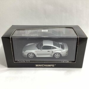 1/43　ミニチャンプス　Porsche 959　1987 Silver metallic　ポルシェ　シルバーメタリック　MINICHAMPS　ミニカー