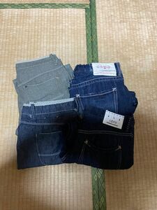 セポのパンツのまとめ売りジーンズ表記になっておりますが、2枚はカジュアルパンツです。