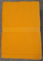 【泉州タオル】【新品未使用】800匁オレンジバスタオルセット2枚組 しっかり吸水 ふわふわ質感 新品タオル タオルまとめて_画像7