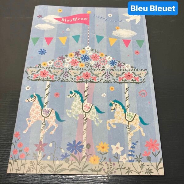 Bleu Bleuet 28周年記念 A5サイズノート ブルーブルーエ