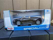 アウディ R8 スパイダー Maisto Special Edition 1/24 ミニカー モデルカー オープンカー Audi R8 Spyder Spider V10 マイスト_画像1