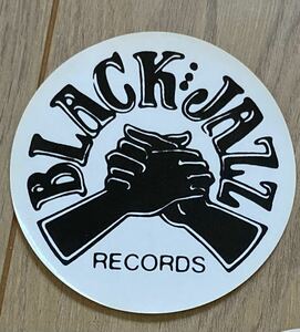 Black Jazz Records ロゴ・ステッカー　送料込