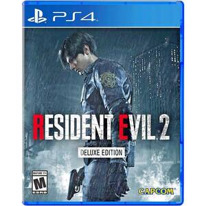 北米版 PS4ソフト Resident Evil 2 BIOHAZARD:RE2 Deluxe Edition バイオハザード 2