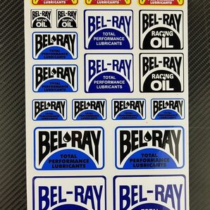 ★送料無料★Bel Ray ベルレイ ステッカー シール デカール シートの画像1