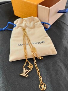 LOUIS VUITTON ネックレス・LV アイコニック ネックレス M00596 TE2283 ゴールド ルイ・ヴィトン 正規品 未使用品 全国発送 ブランド品