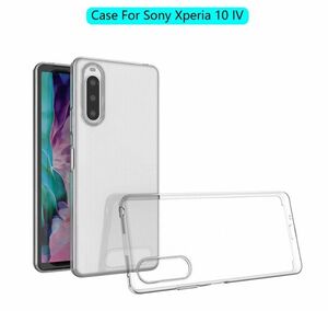 xperia10 IV クリア ケース SO-52C SOG07 カバー TPU ソフトケース クリア 透明 ケース エクスペリア