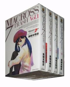 【中古】 マクロス7 TRASH コミック 全4巻完結セット (角川コミックス・エース )