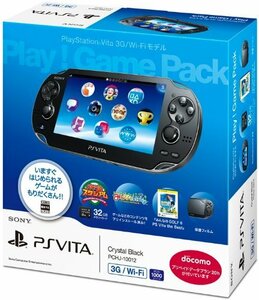 【中古】 PlayStaiton Vita 3G/Wi-Fiモデル Play! Game Pack (PCHJ-1001