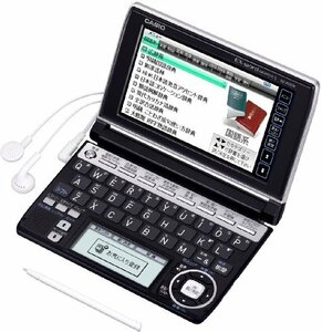 【中古】 CASIO カシオ Ex-word 電子辞書 XD-A6500BK ブラック 多辞書総合モデル ツインタッチパ