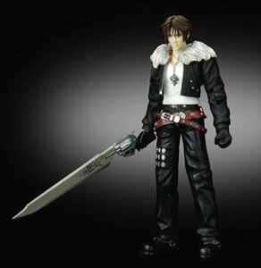 【中古】 FINAL FANTASY VIII PLAY ARTS スコール・レオンハート (PVC塗装済みアクションフ