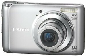 【中古】 Canon キャノン デジタルカメラ PowerShot A3100 IS シルバー PSA3100IS (S