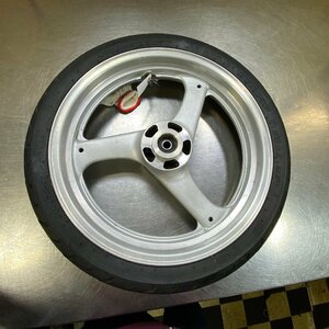 GSX250Sカタナ フロントホイール、良品、17x3.00☆刀250、GJ76A