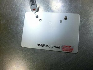 汎用♪BMW製アルミナンバープレートホルダー☆400cc以上